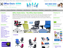 Tablet Screenshot of office-chairs-extra.com